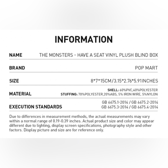 THE MONSTERS - Customized Have a Seat Vinyl Plush Labubu - Zizi - Picture 8 of 8